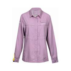 Shimano Women's Pro Vented Fishing Shirt Orchid Hush 8, Orchid Hush, bcf_hi-res