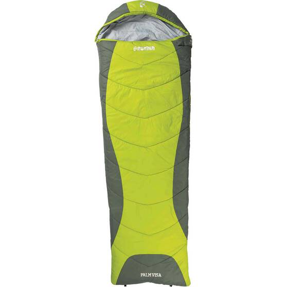 Roman Palm Visa 0°C Sleeping Bag - Lime, , bcf_hi-res
