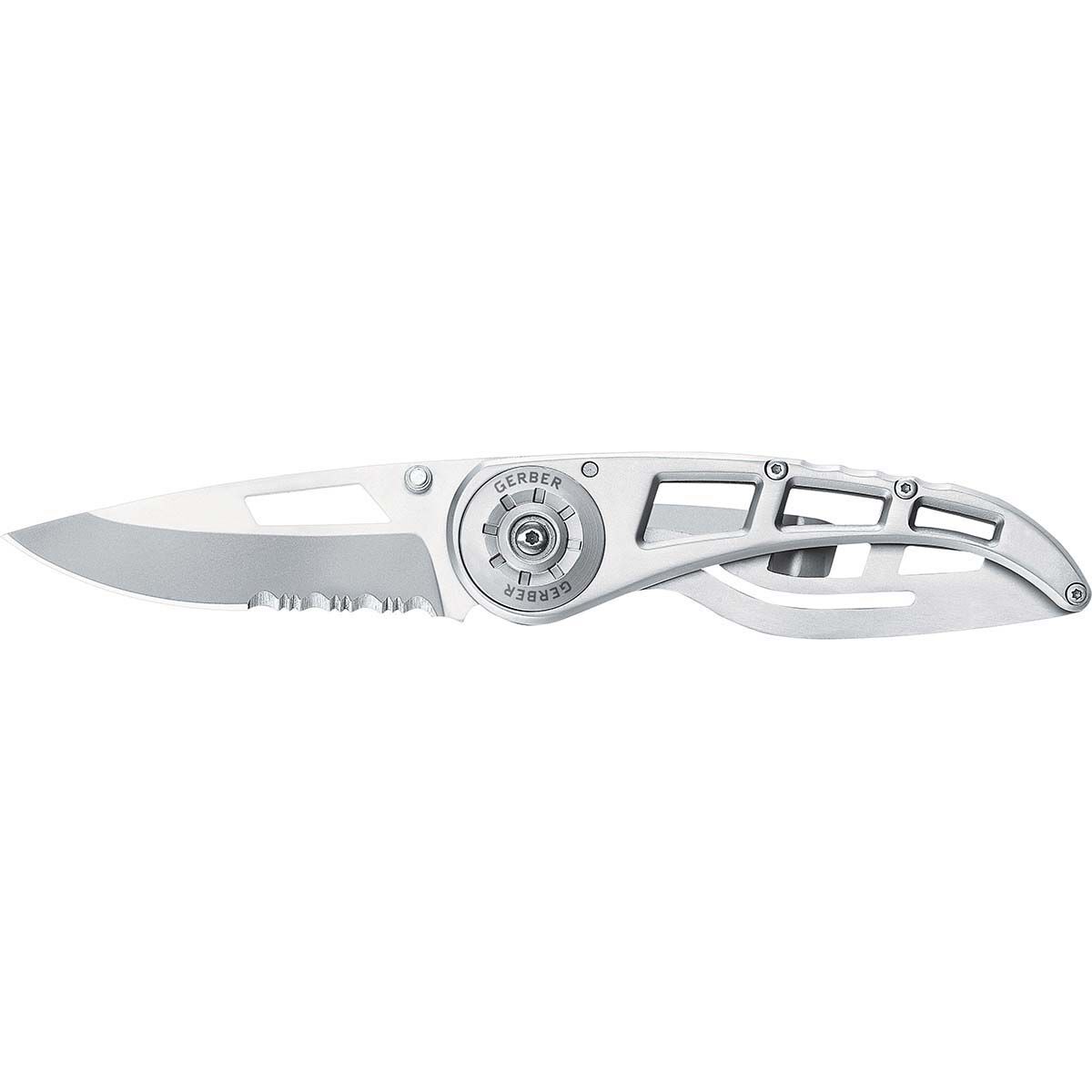 Gerber Ripstop II Folding Knife Stainless, , bcf_hi-res