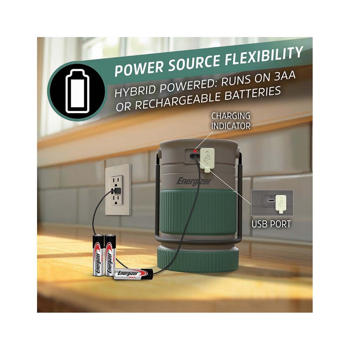 Energizer Solar Hybrid Lantern 500 Lumen, , bcf_hi-res