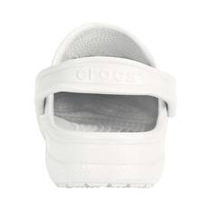 Crocs Unisex Baya Clogs, White, bcf_hi-res