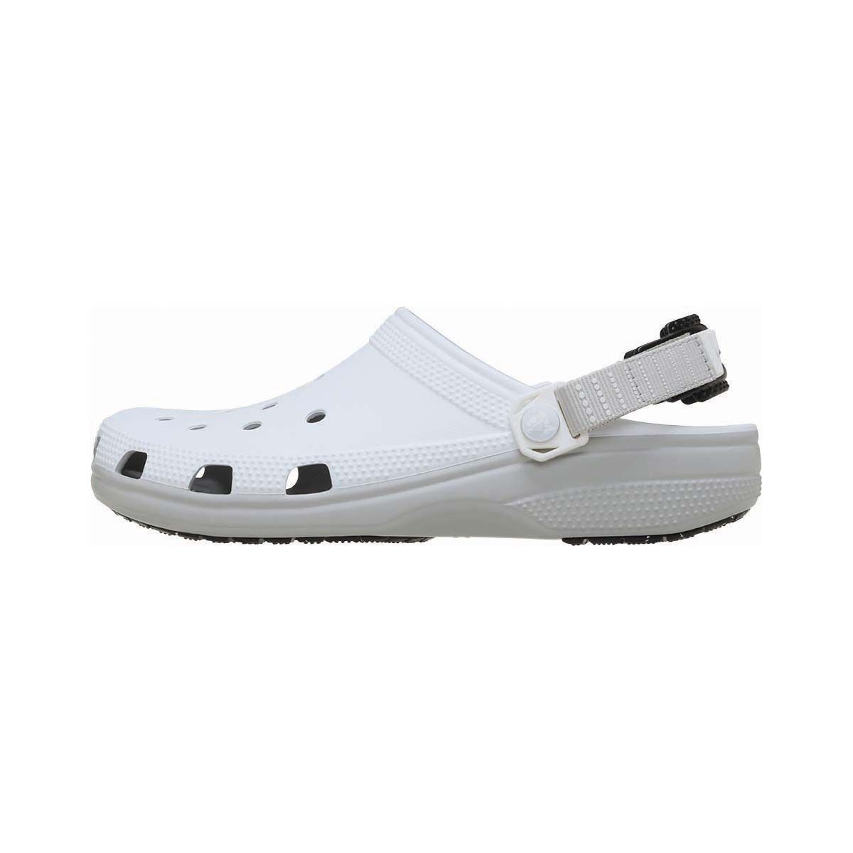 Crocs Unisex Classic Turbo Clogs, White, bcf_hi-res