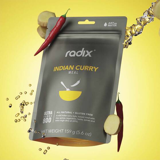 Radix Nutrition Freeze Dried Indian Curry Ultra 800kcal, , bcf_hi-res