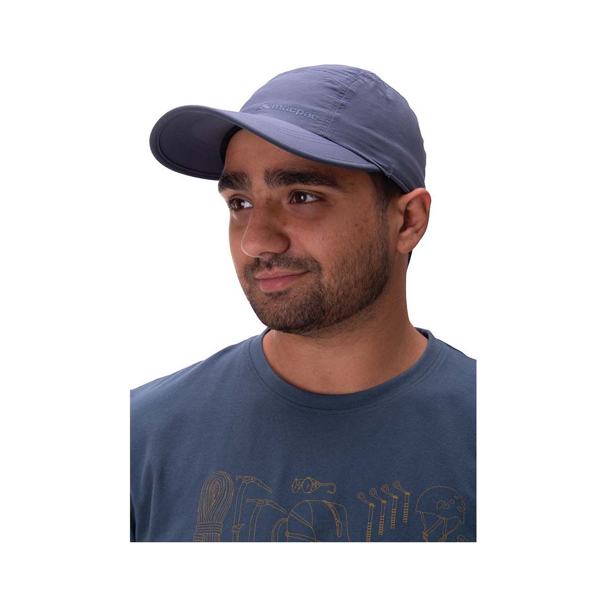 Macpac Unisex Legionnaire Hat Navy OSFM, , bcf_hi-res