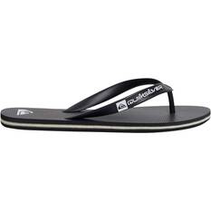 Quiksilver Women’s Java Thongs, Black, bcf_hi-res