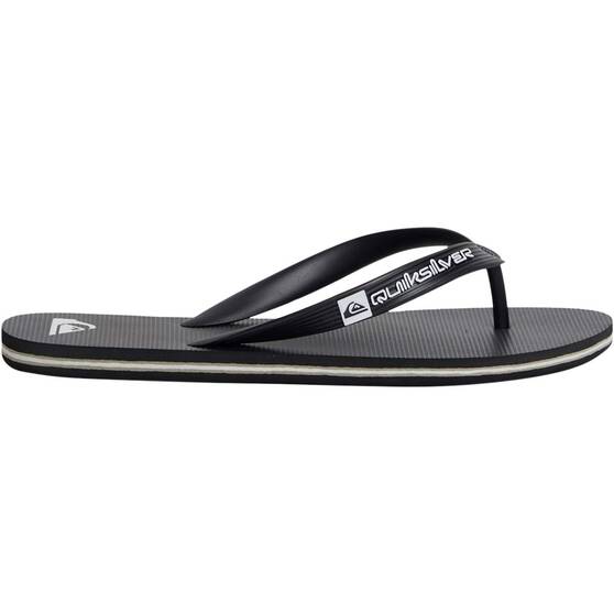 Quiksilver Women’s Java Thongs, Black, bcf_hi-res