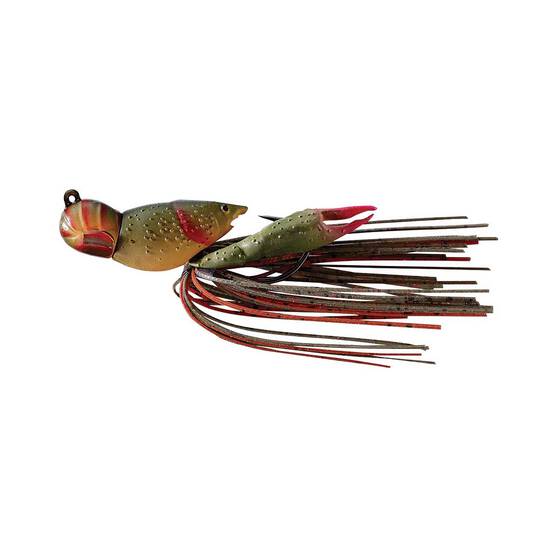 Livetarget Hollow Body Craw Soft Plastic Lure 40mm Brown Red, Brown Red, bcf_hi-res