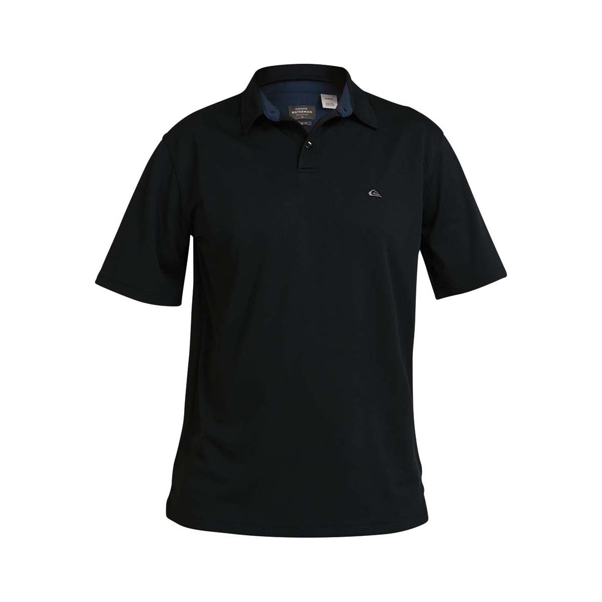 Quiksilver Waterman Men's Water 2 Polo, Black, bcf_hi-res