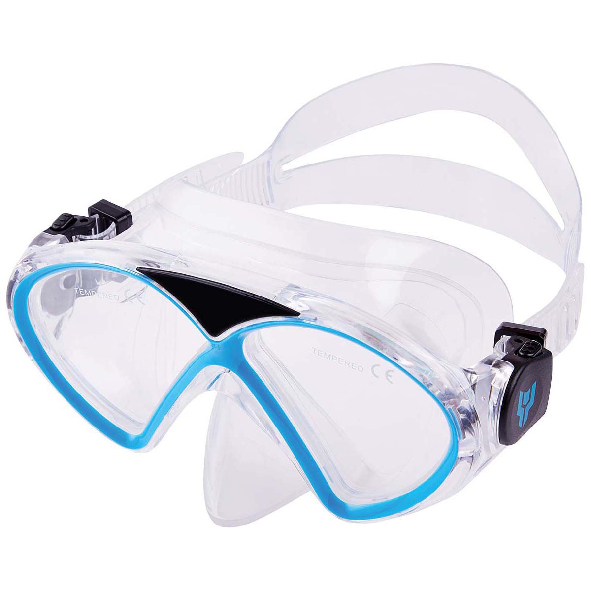 Tahwalhi Junior Mask and Snorkel Combo Blue, Blue, bcf_hi-res