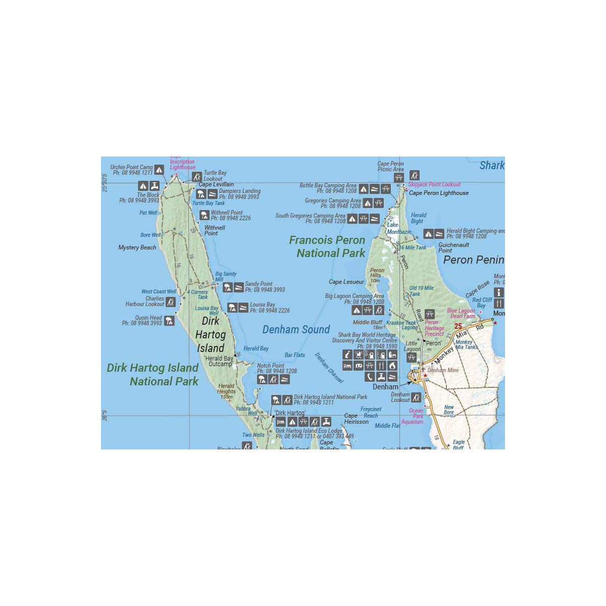 Hema Pilbara And Coral Coast Map (9th Edition), , bcf_hi-res