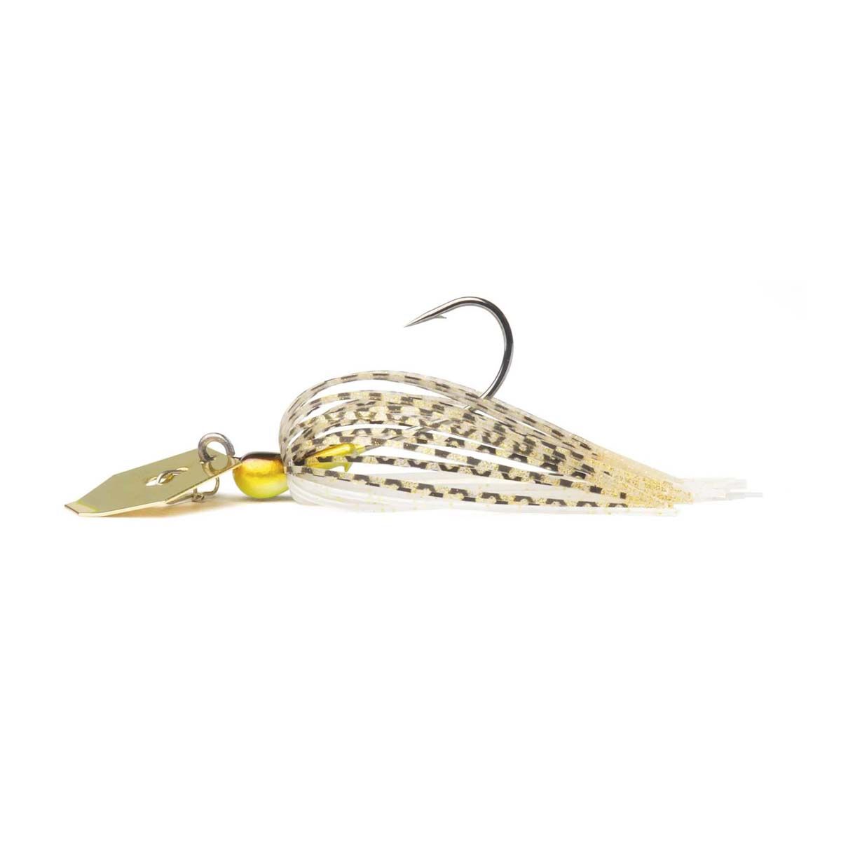 ZMan Micro Max Chatterbait Lure 1/4OZ Gold Glimmer, Gold Glimmer, bcf_hi-res