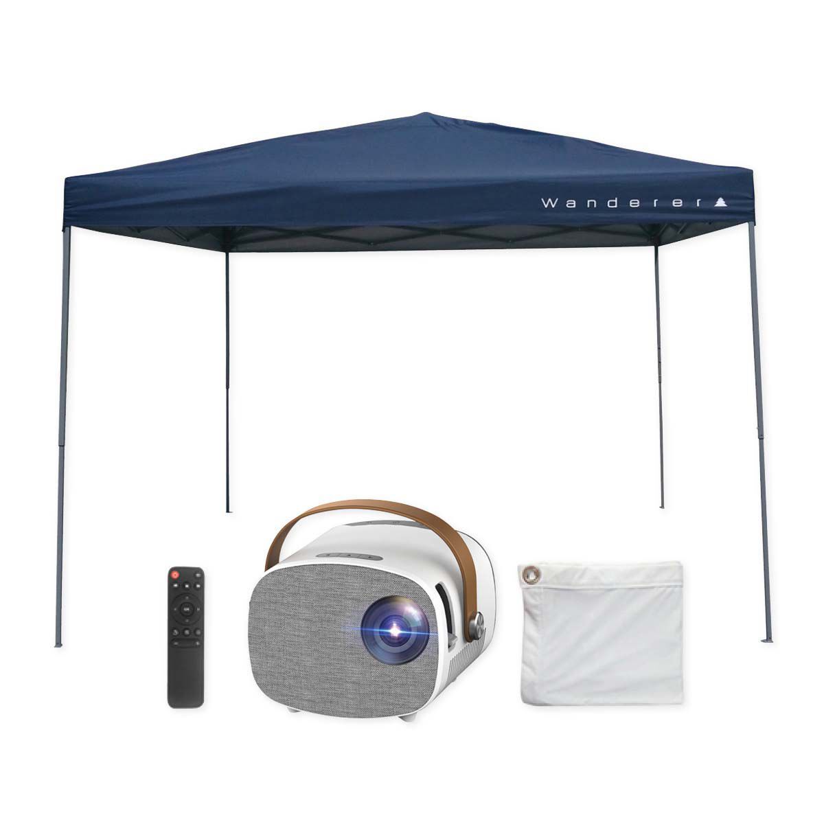 Wanderer Projector Outdoor Movie Bundle BCF