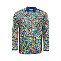 TradeMutt Men's Graphic Long Sleeve Polo, , bcf_hi-res