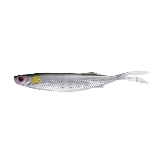 Nomad Live Ops Fallout Minnow Soft Plastic Lure 3.5in Silver Shad, Silver Shad, bcf_hi-res
