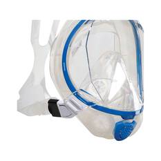 Mares Sea-Vu Dry + Full Face Snorkelling Mask Blue / Clear S / M, Blue / Clear, bcf_hi-res