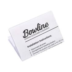 Bowline Switch Panel 5 Gang Voltmeter Black, , bcf_hi-res