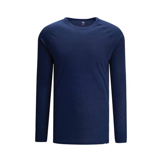 Macpac Men's Geothermal Long Sleeve Top V2, Naval Academy, bcf_hi-res