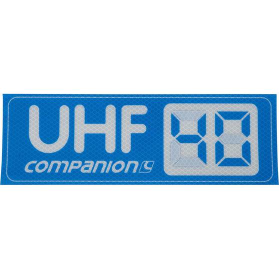 Companion UHF Channel Sticker 300x100mm | BCF