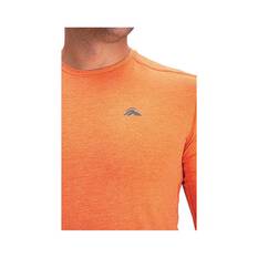 Macpac Men's brrr° Long Sleeve Shirt, Dusty Orange, bcf_hi-res