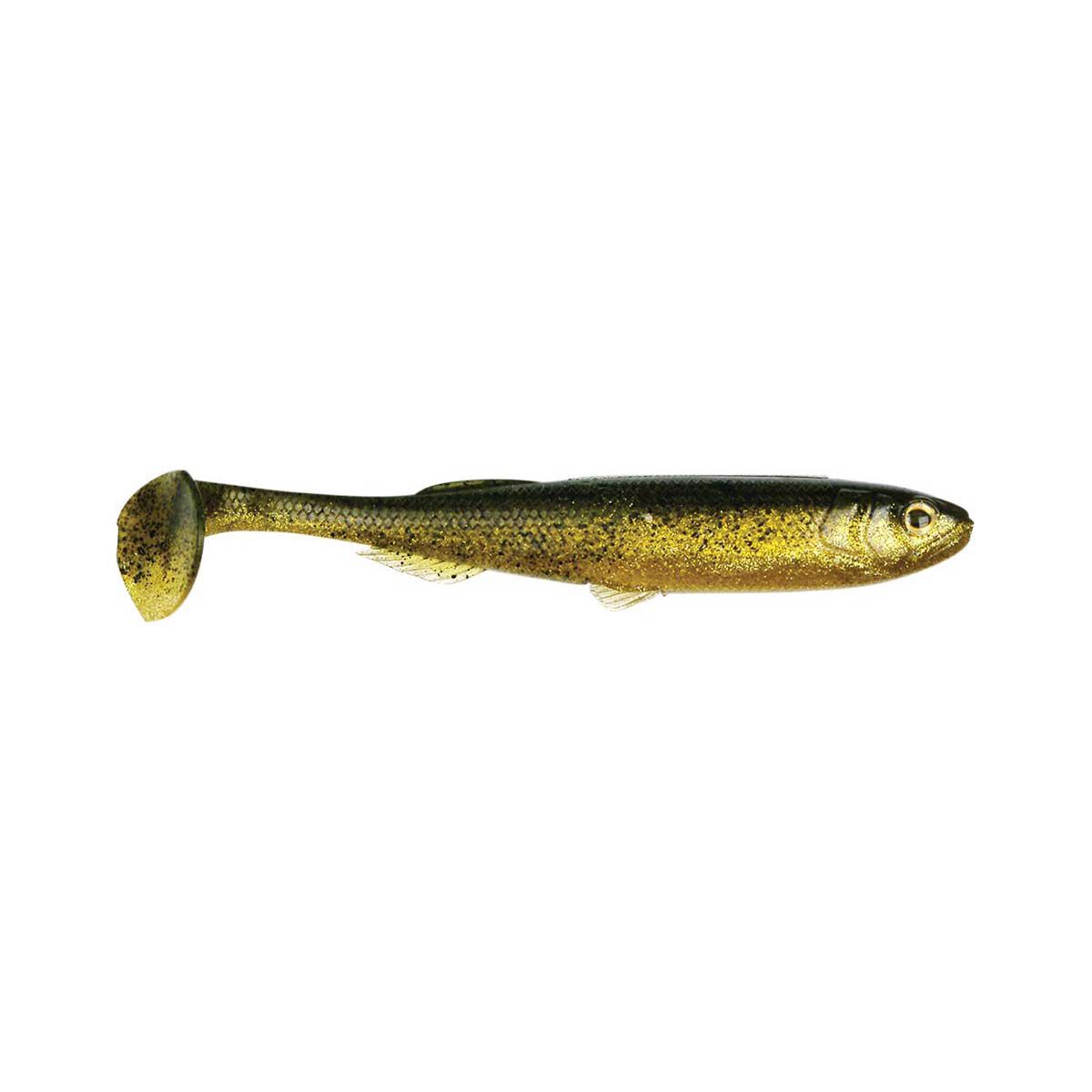 Pro Lure XL Shad Soft Plastic Minnow 150mm Mangrove Gold UV, Mangrove Gold UV, bcf_hi-res
