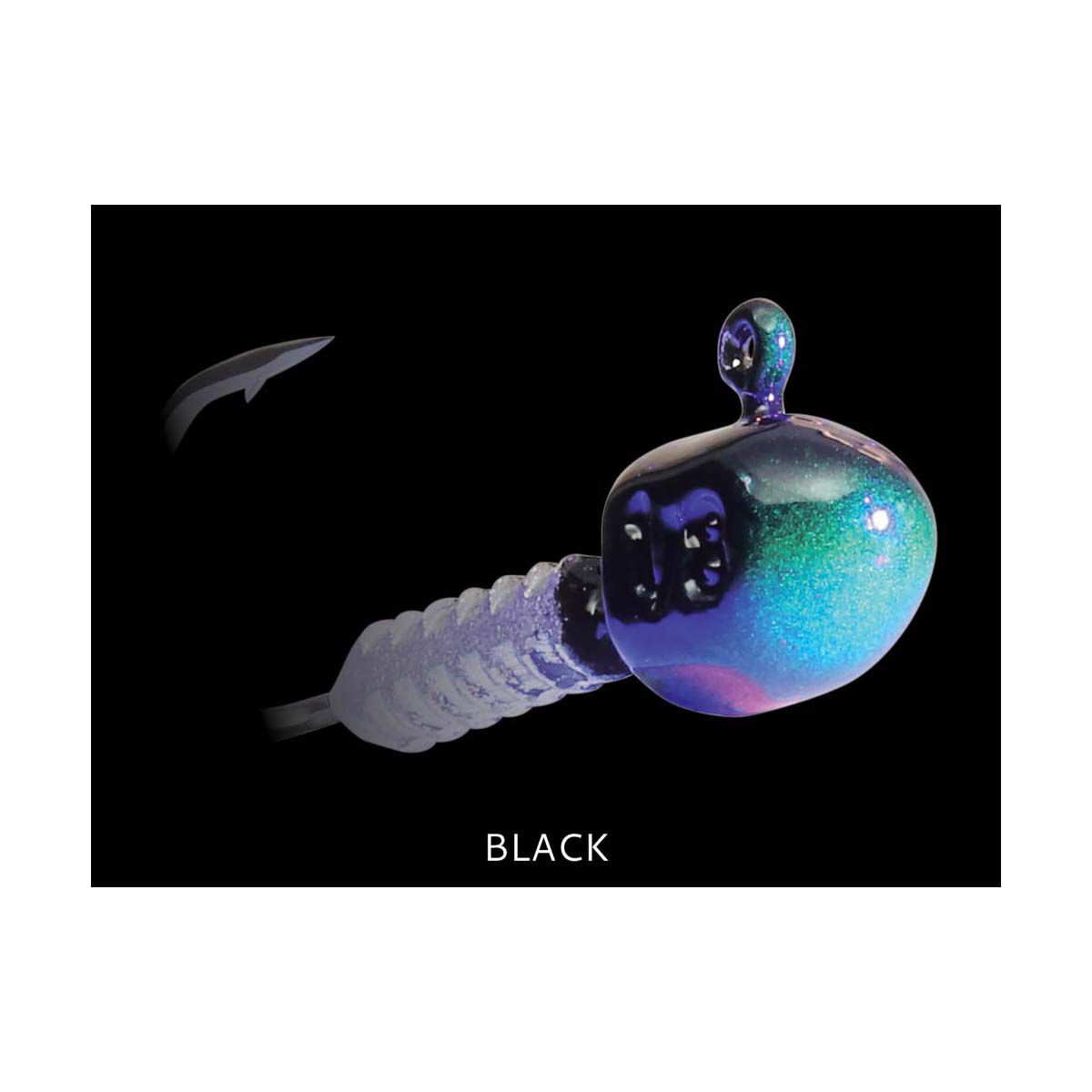TT Fishing HeadlockZ Finesse UV Jigheads Black, , bcf_hi-res