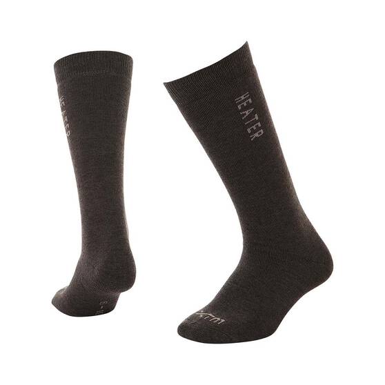 XTM Men's Heater Socks, Charcoal, bcf_hi-res