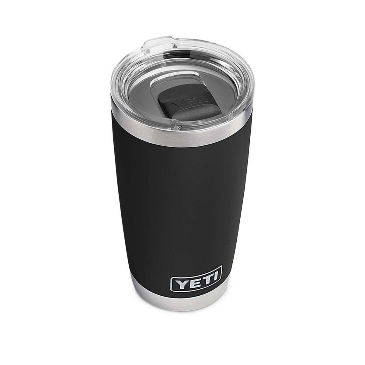 YETI&reg; Rambler&reg; Tumbler 20 oz (591ml) with MagSlider&trade; Lid Black, Black, bcf_hi-res