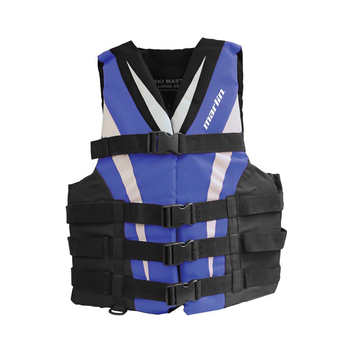 Marlin Australia Adult Ski Master II 50S PFD Blue XS - S, Blue, bcf_hi-res