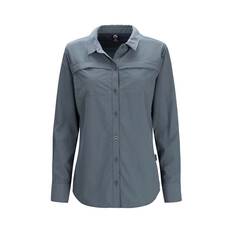 Macpac Women's brrr° UPF Long Sleeve Shirt Grey 8, Grey, bcf_hi-res