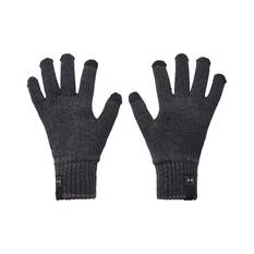 Under Armour Men's Halftime Gloves, Black / Jet Grey, bcf_hi-res
