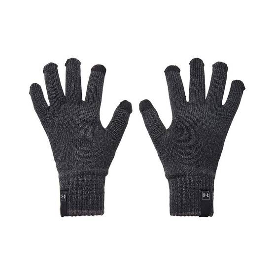 Under Armour Men's Halftime Gloves, Black / Jet Grey, bcf_hi-res