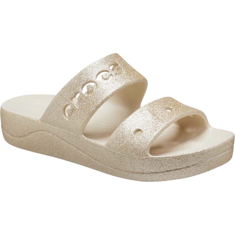 Crocs Women's Baya Glitter Platform Sandals | BCF