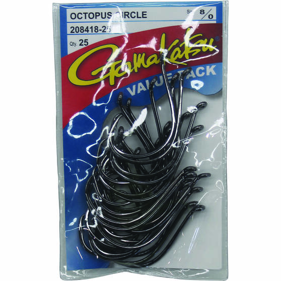 Gamakatsu Octopus Circle Hook 25 Pack 8 / 0