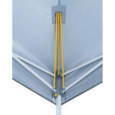 OZtrail Deluxe Commercial Gazebo 3x3m White, , bcf_hi-res