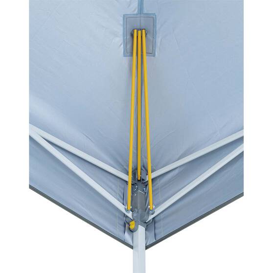 OZtrail Deluxe Commercial Gazebo 3x3m White, , bcf_hi-res