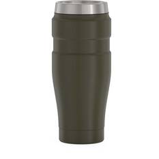 Thermos King Stainless Steel Tumbler 470ml Matte Army, , bcf_hi-res