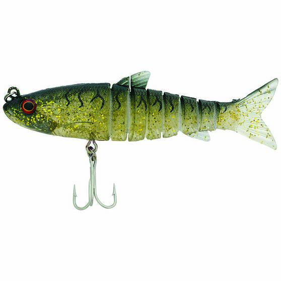 Zerek Live Mullet Soft Swimbait Lure 5.5in Dark Ale 5.5in, Dark Ale, bcf_hi-res