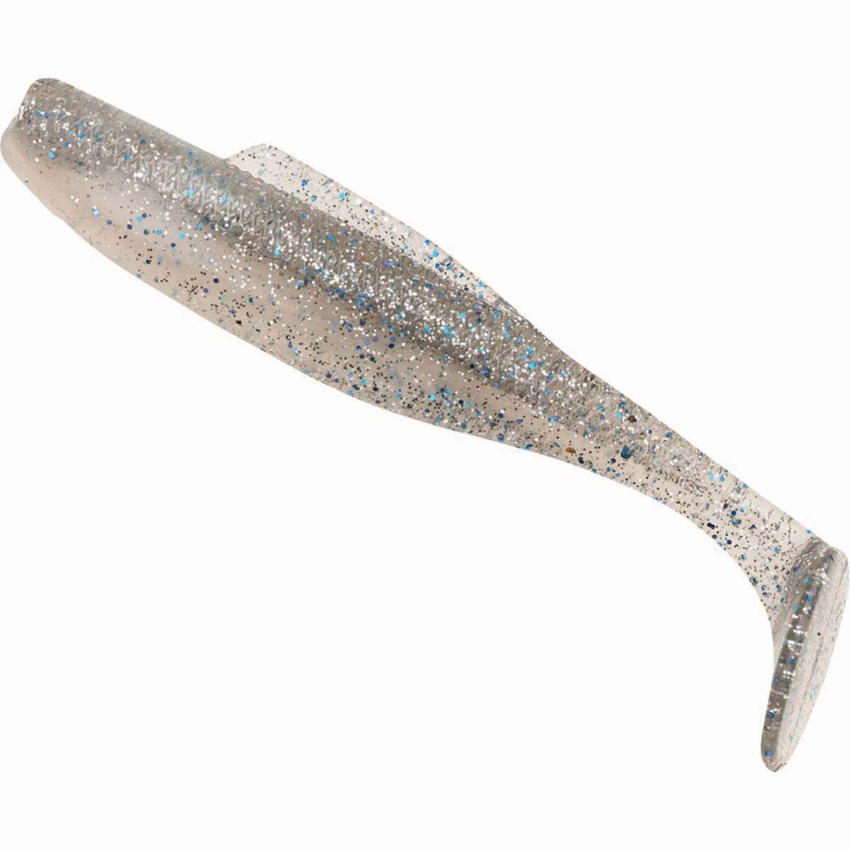 ZMan DieZel MinnowZ Soft Plastic Lure 5in 4 Pack Smoky Shad, Smoky Shad, bcf_hi-res