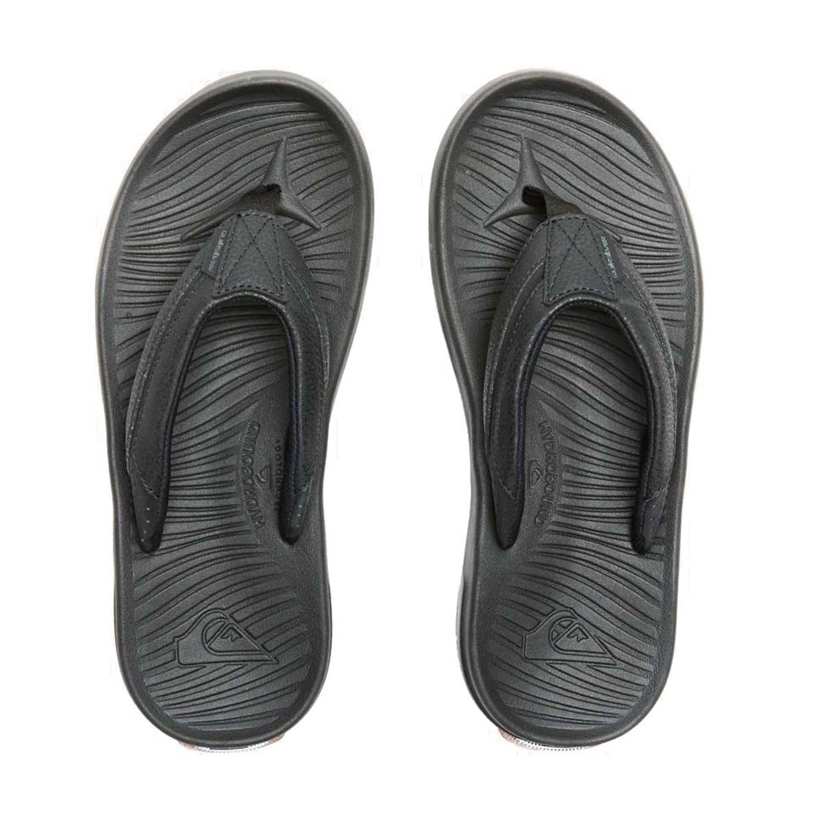 Quiksilver Men&rsquo;s Travel Oasis Thongs Black 8, Black, bcf_hi-res