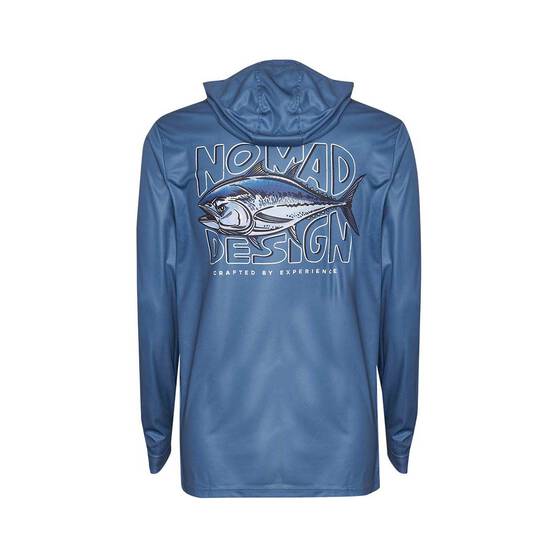 Nomad Men's Tuna Hookup Hooded Tech Fishing Shirt, , bcf_hi-res