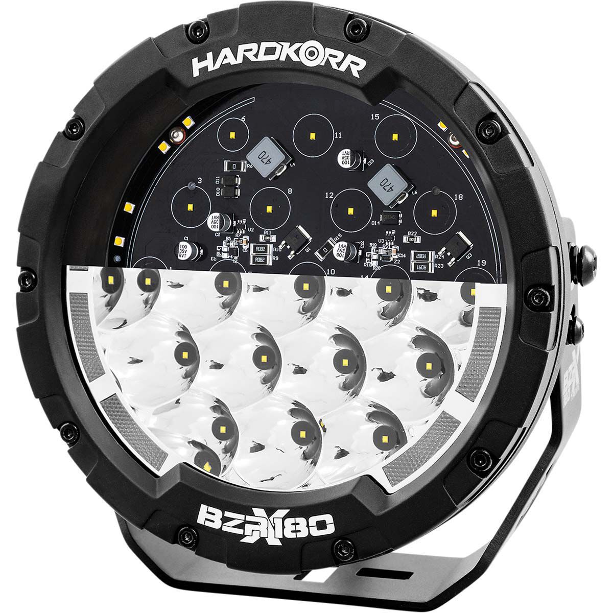 Hardkorr LED Driving Lights BZRX 7" BCF