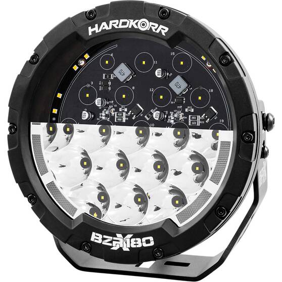 Hardkorr LED Driving Lights BZR-X 7", , bcf_hi-res