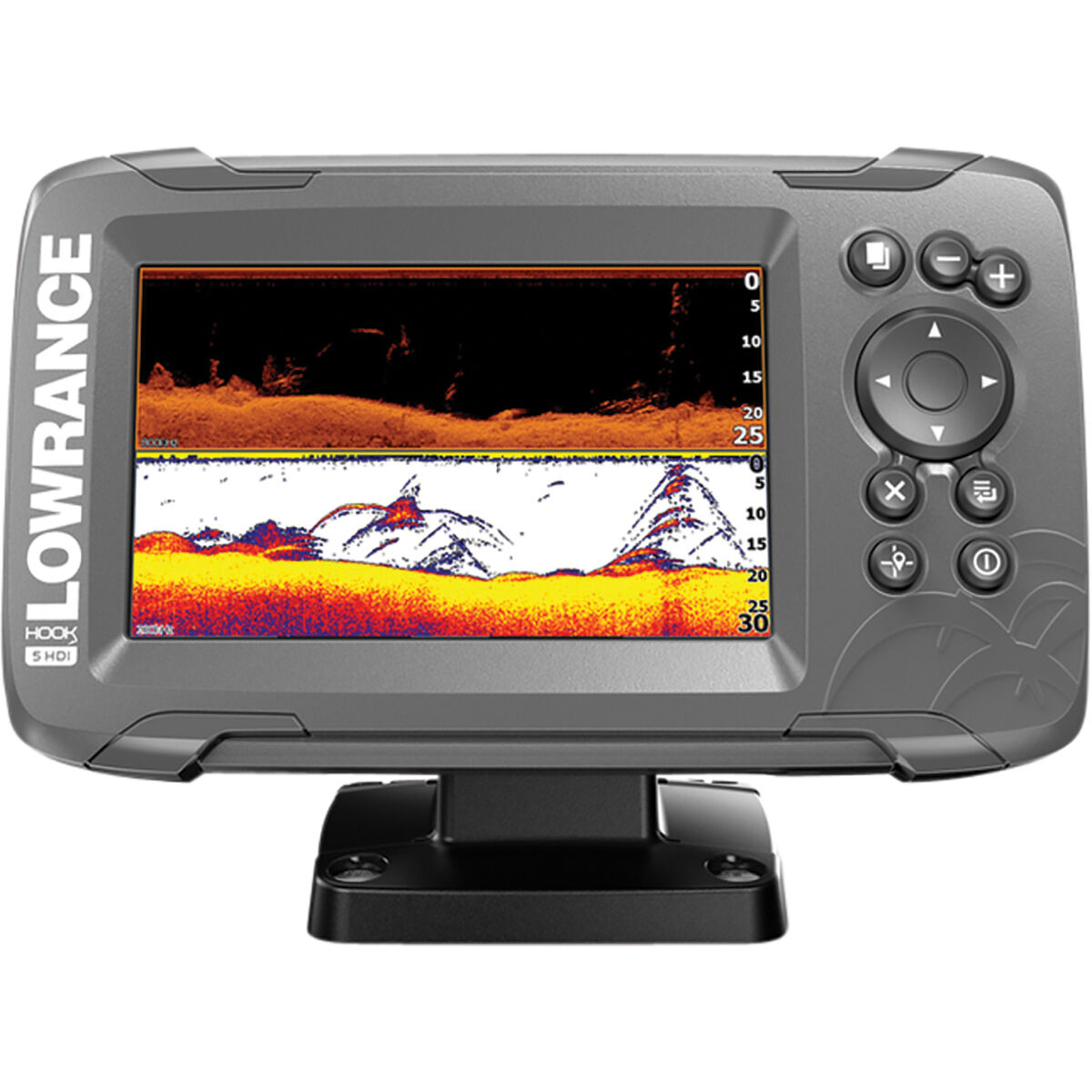 Ex-Demo Lowrance Hook&sup2;-5 Fish Finder Combo (Head Unit Only), , bcf_hi-res