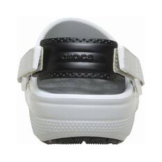 Crocs Unisex Classic Turbo Clogs, White, bcf_hi-res
