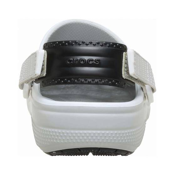 Crocs Unisex Classic Turbo Clogs, White, bcf_hi-res