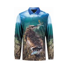 Savage Gear Men's Flathead Fishing Shirt Multi S, Multi, bcf_hi-res
