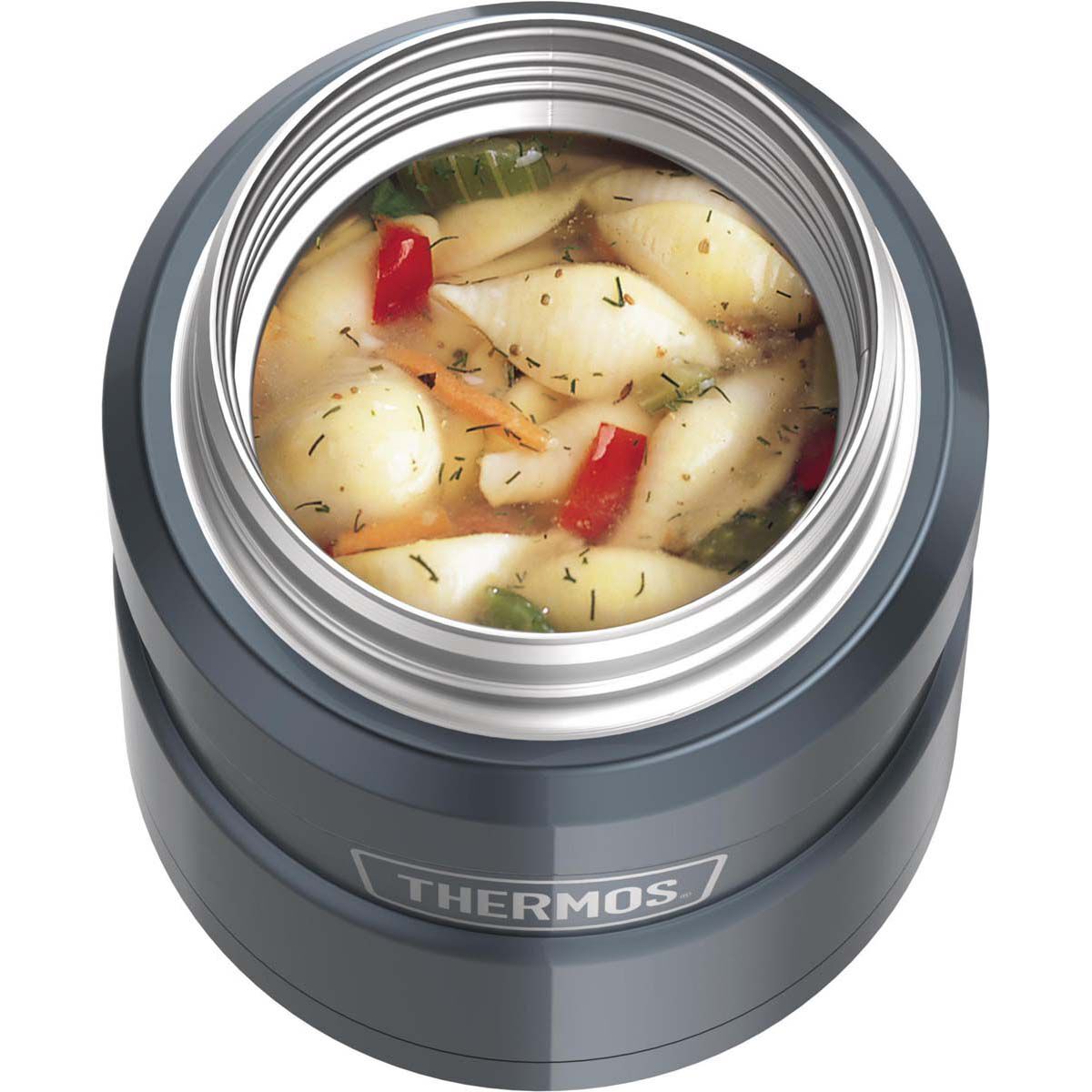 Thermos King Vacuum Insulated Food Jar 470ml Slate, Slate, bcf_hi-res