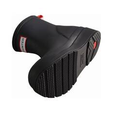 Hunter Women's Play Short Gumboots Black 4 UK, Black, bcf_hi-res