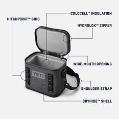 YETI® Hopper Flip® 8 Soft Cooler Navy, Navy, bcf_hi-res