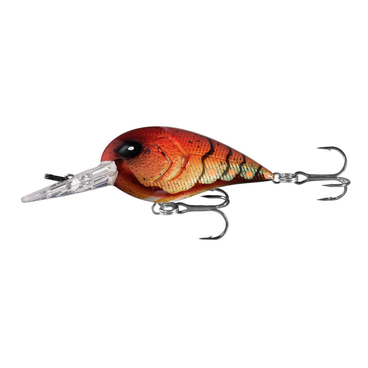 13 Fishing Gordito Crankbait Lure 2in Fire And Ice Craw, Fire And Ice Craw, bcf_hi-res
